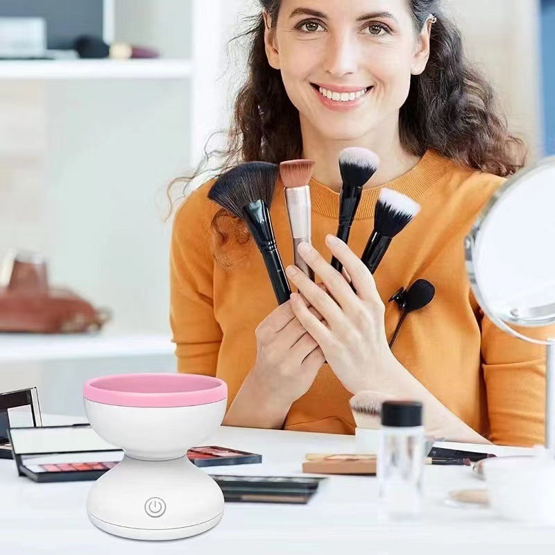 USB Makeup Brush Cleaner: Electric, Automatic