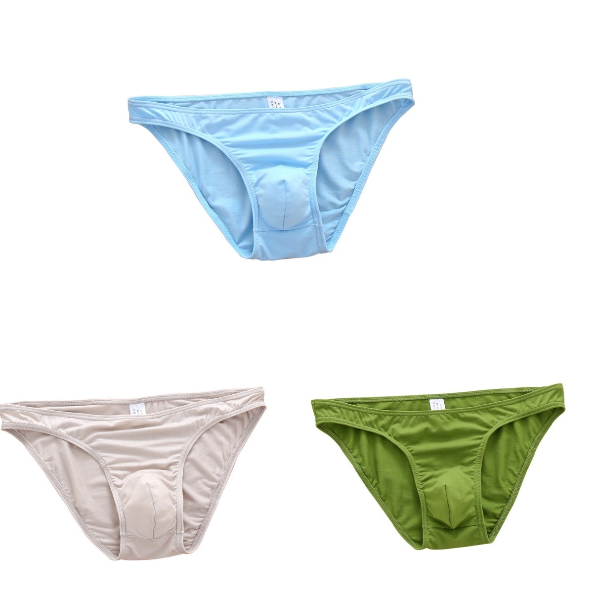 Men's Pure Cotton 3D Breathable Briefs