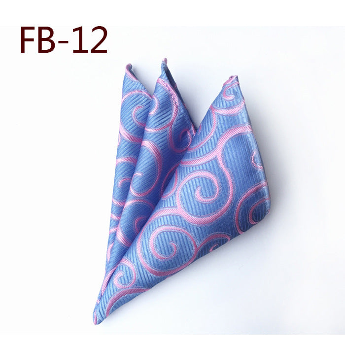 British Business Polyester Yarn Jacquard Small Towel