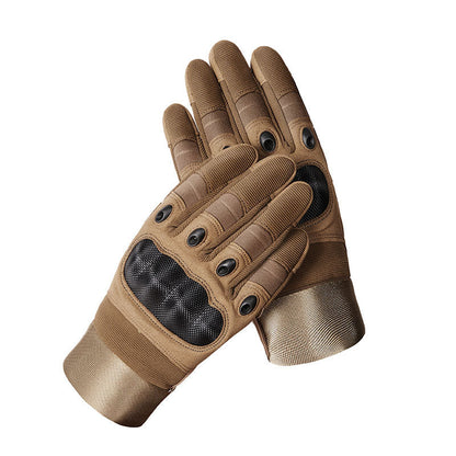 Carbon Fiber Shell Cut-resistant Tactical Training Gloves
