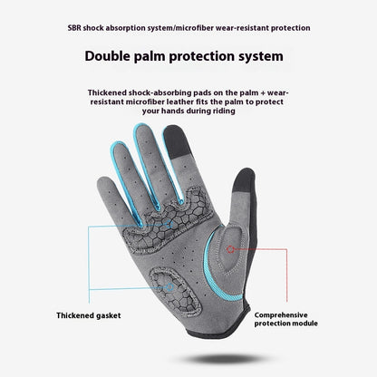 Outdoor Mountain Bike Shock Absorption Gloves