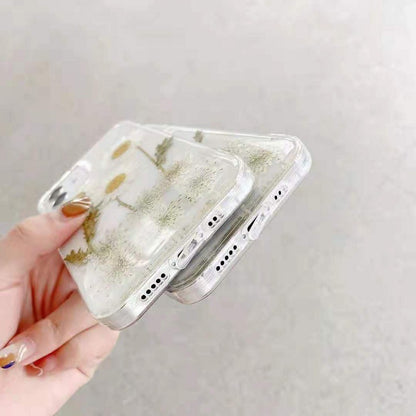 Epoxy Daisy Protective Phone Case