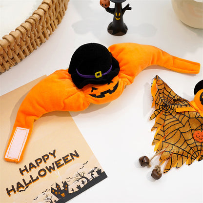 Halloween Pumpkin Vest For Dogs Cats Festive Pet Costume Harness Funny Thanksgiving Christmas Apparel For Small Animals Clothing