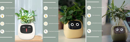 Smart AI Planter with Expressions and Sensors