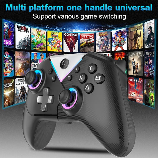 Hall Trigger Wireless Bluetooth Gamepad With Vibration