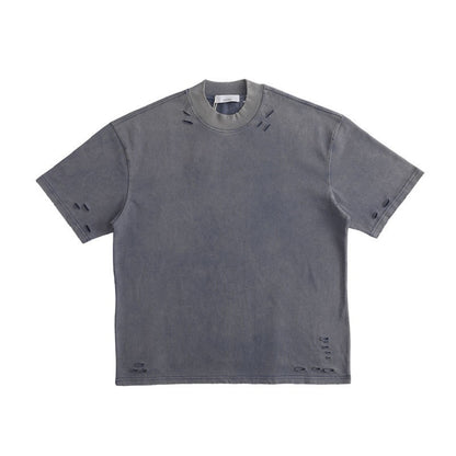 Destroyed Retro Washed Distressed Men's Tee