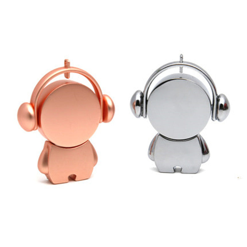 Personalized Car Musician Cartoon Metal USB