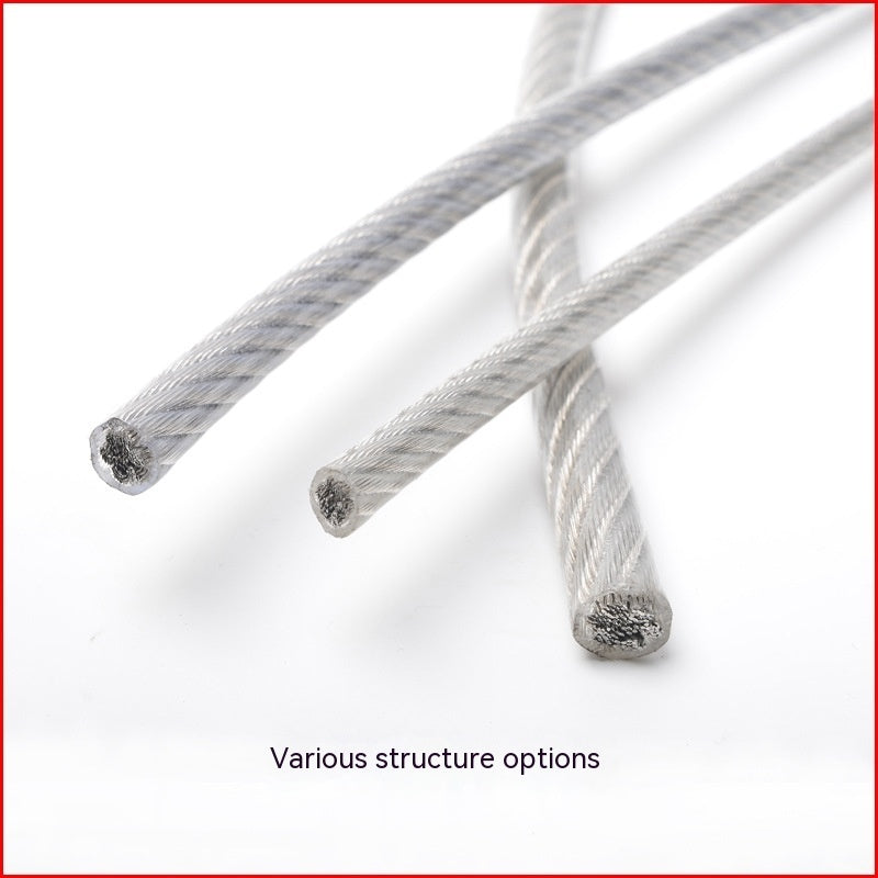 304 Stainless Steel Invisible Anti-theft Protecting Wire Net Steel Wire Coated Rope Steel