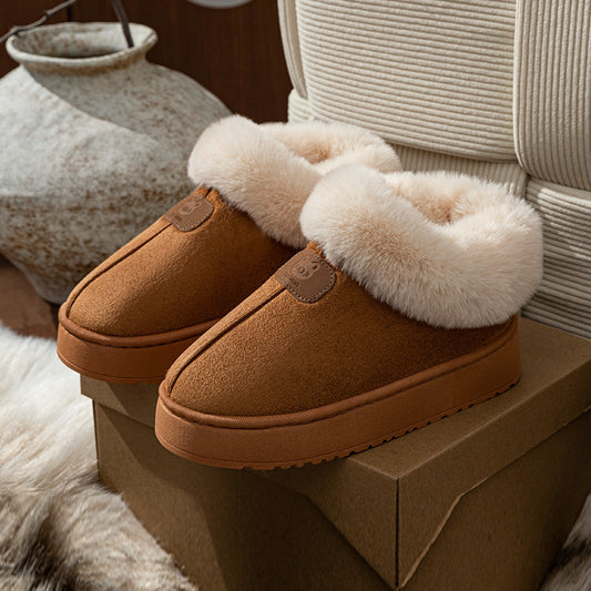 Fashion Individual Casual Cotton Slippers Women