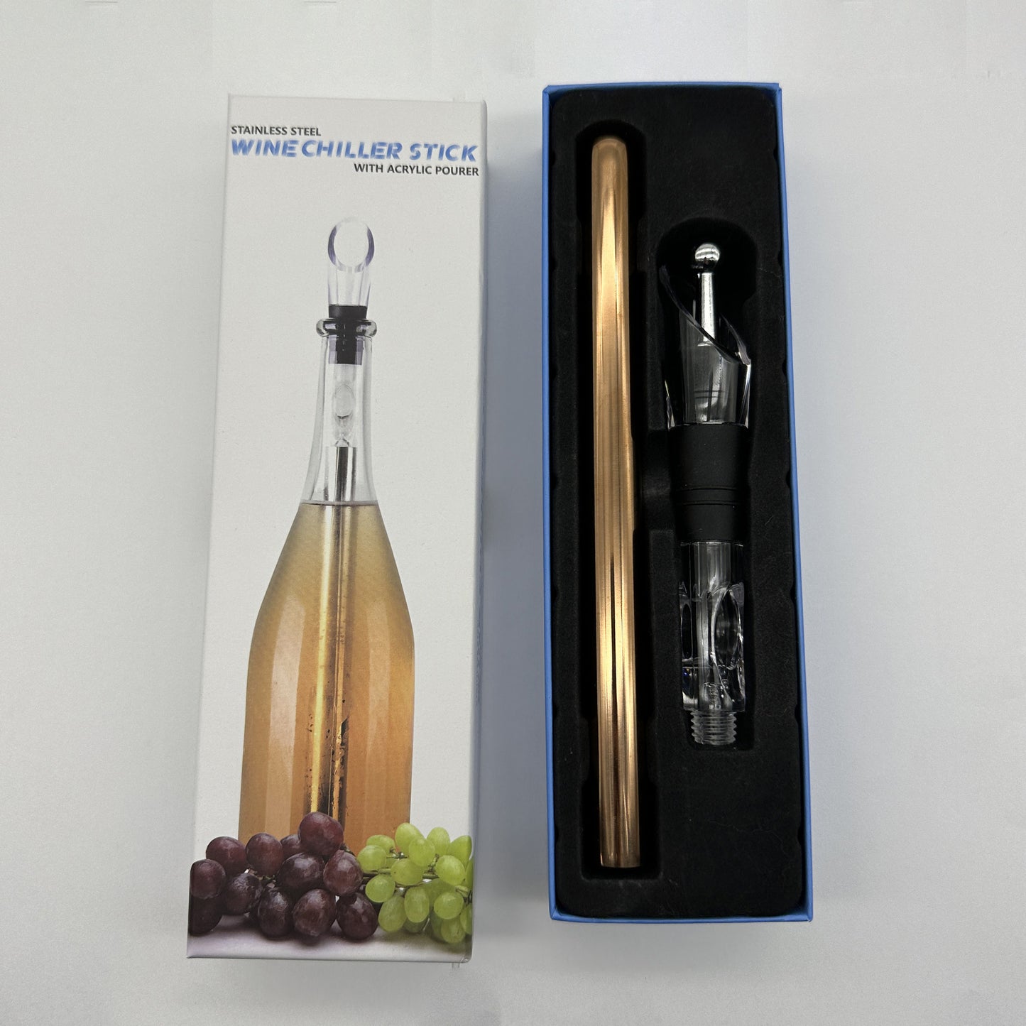 Stainless Steel Wine Bottle Cooler Chilling Stick