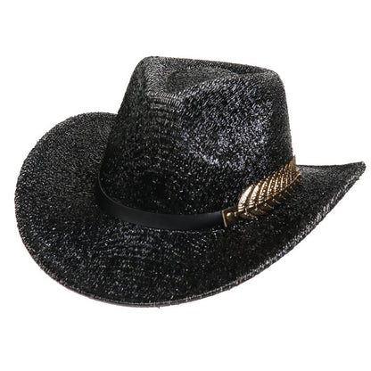 Party Dance Fluorescent Big Brim Colorful Cowboy Hat