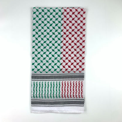 Keffiyeh Jacquard Square Scarf Men Dubai Saudi Arabia