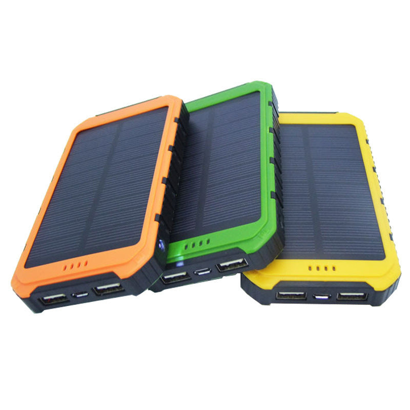 Solar Portable Power Bank Three-Proof Large Capacity