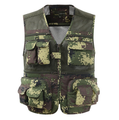 Multi-pocket Men's Professional Photography Vest