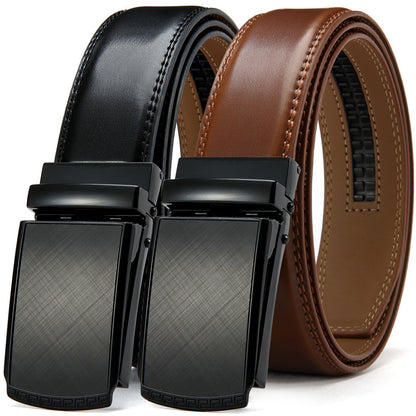 Double-sided Genuine Leather Business Belt