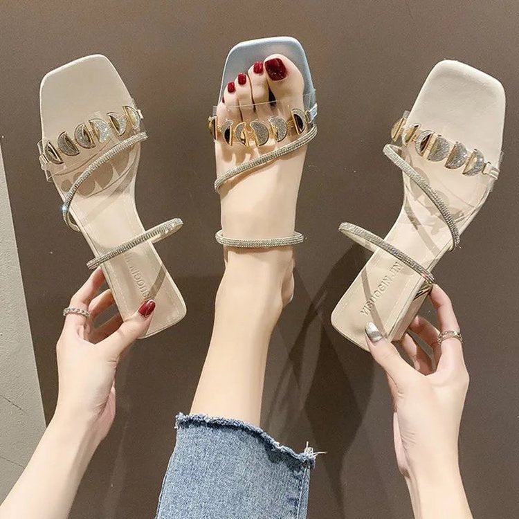 Women's Dignified Rhinestone Sandals