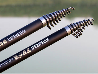 Longji Dual-use Carbon Fishing Rod Set