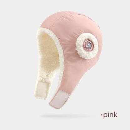 Down Plush Windproof Waterproof Winter Hat
