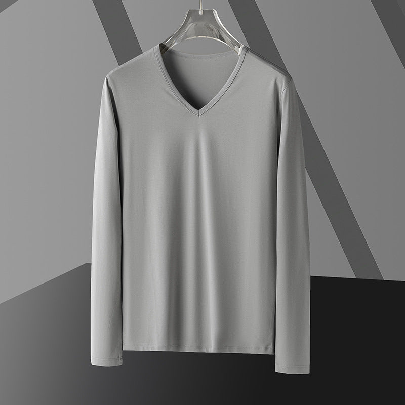 Men's Long Sleeve Tight-Fit Shirt