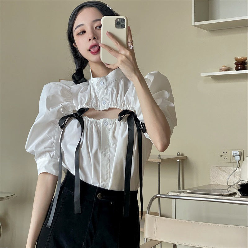 Slimming White Shirt