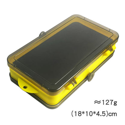 Portable Plastic Accessory Box Lead Hook Soft Bait Set