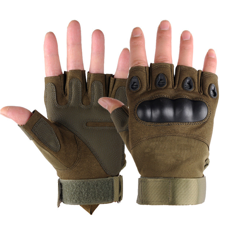 Military Tactical Men's Outdoor Fingerless Gloves