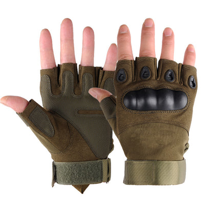 Military Tactical Men's Outdoor Fingerless Gloves