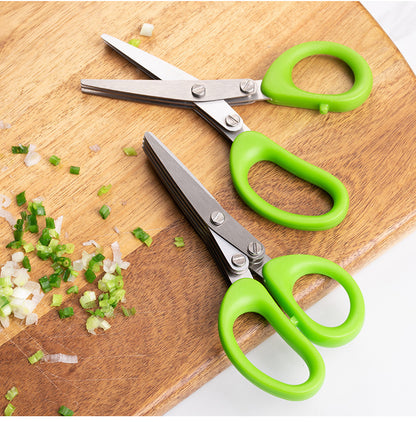 Multifunctional Green Onion Scissors