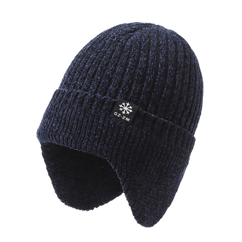 Fashion Men's Winter Fleece-lined Wool Hat