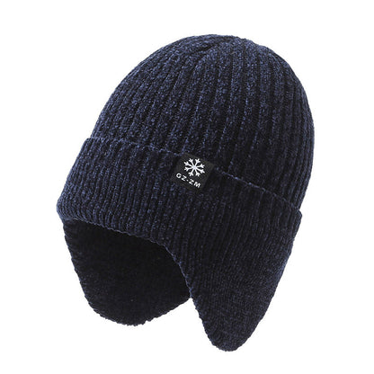 Fashion Men's Winter Fleece-lined Wool Hat