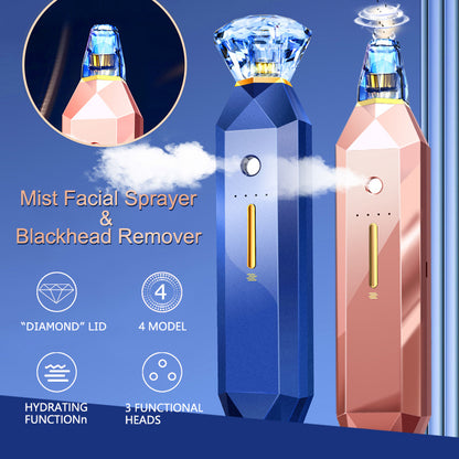 2-in-1 Blackhead Remover Vacuum and Facial Sprayer