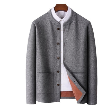 Middle-aged and Elderly Long Sleeve Button Top