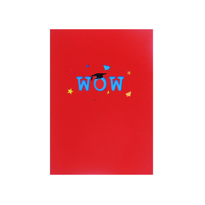 Pop-up Graduation Greeting Card