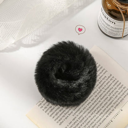 Autumn/Winter Rabbit Fur Plush Head Rope
