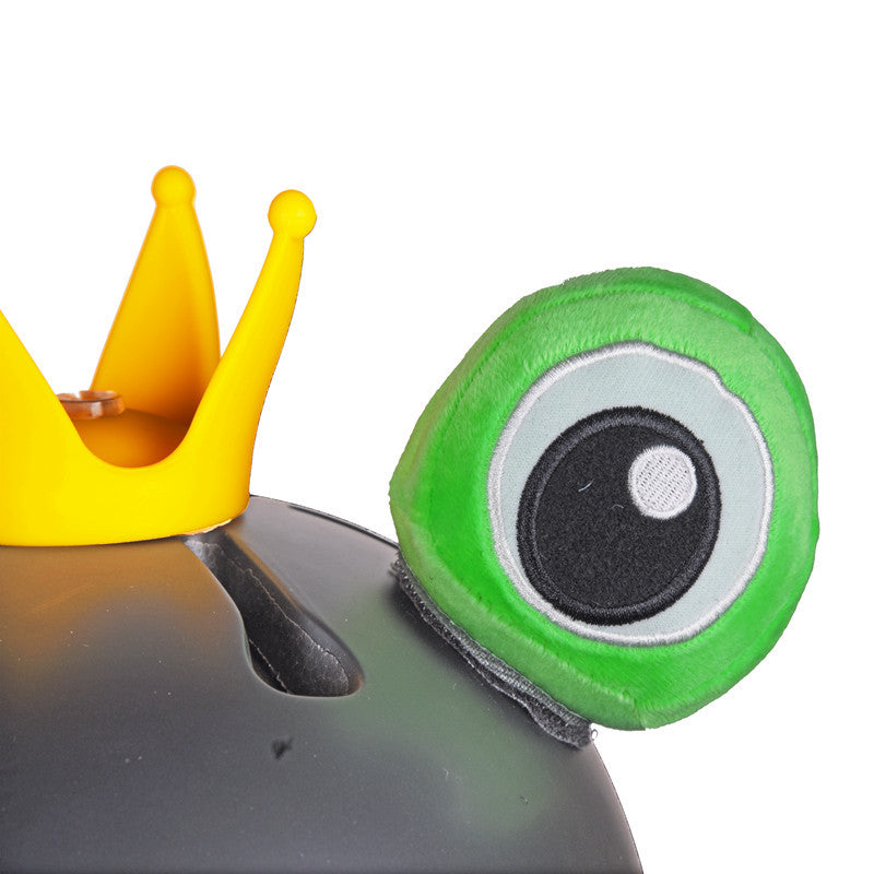 Motorcycle Frog Eyes Helmet Cat Ears Decoration