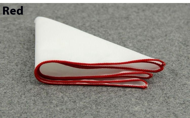 Men's Wedding Groom Groomsman Square Scarf