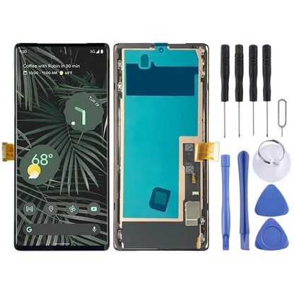 Google Pixel 6 Pro G8VOU OLED LCD Touch Assembly With Frame