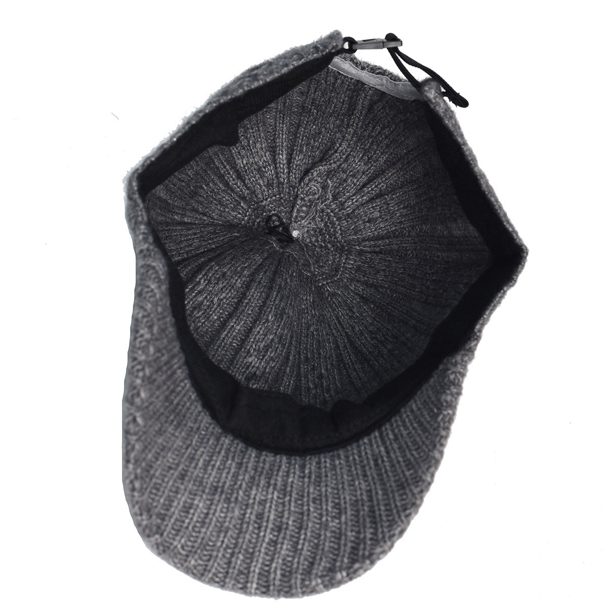 Wool Baseball Cap Korean Warm Solid Color