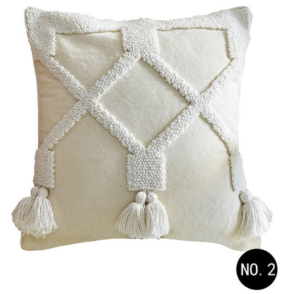 Nordic Tufted Moroccan Throw Pillow