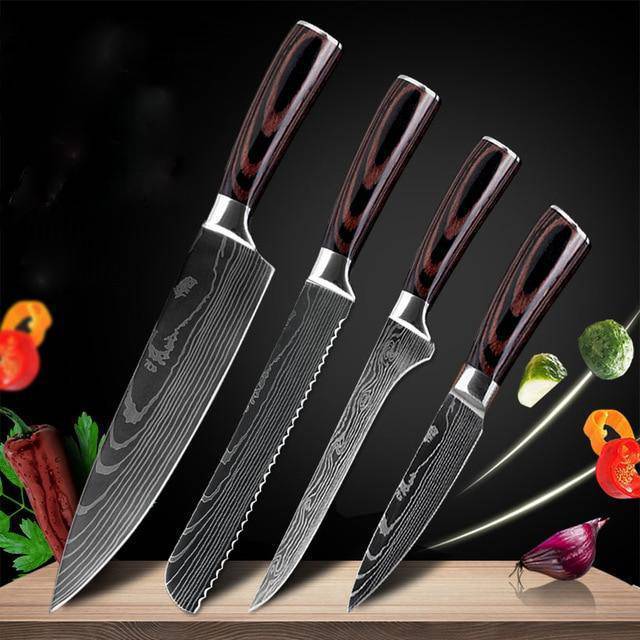 Carpenter's 6 or 8 Piece Knife Set