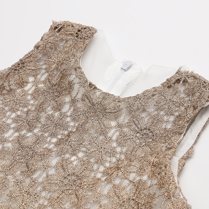 Baby vest gauze skirt