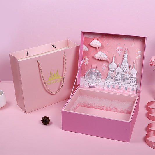 Hand Gift Packaging Box Customizable Birthday Bag