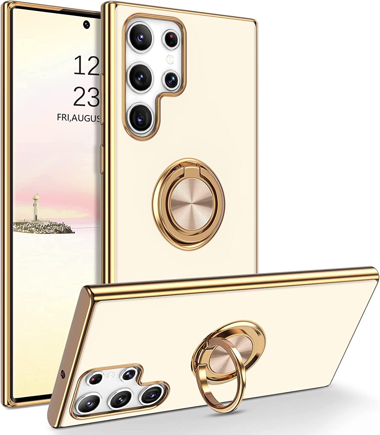M54 Phone Case 6D Ring Silicone Sleeve