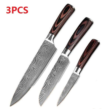 Carpenter's 6 or 8 Piece Knife Set
