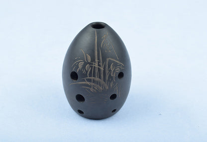 8-hole Ocarina Black Clay