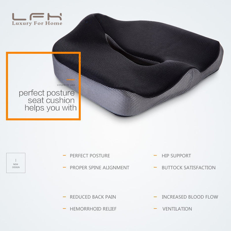 Orthopedic Memory Foam Tailbone Cushion