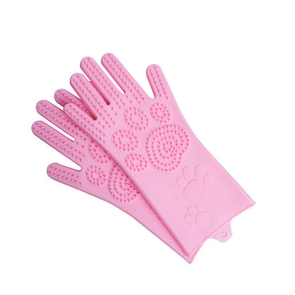Silicone Heat-Resistant Scrubbing Gloves