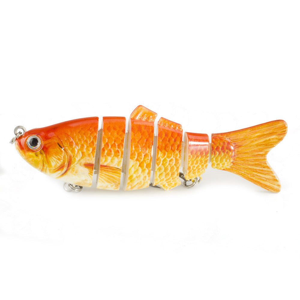 6-Segment Hard Fishing Lure – 10cm, 17g Shallow Water Bait