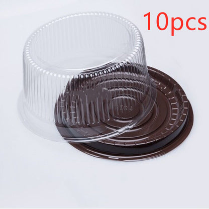 Transparent Round Cake Packaging Box