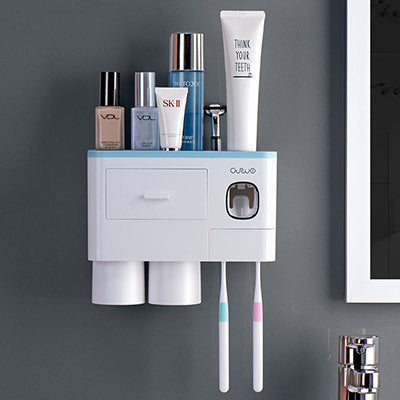 Magnetic Toothbrush Holder Storage Rack